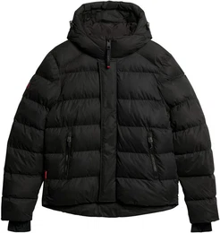 Steppjacke HOODED MICROFIBRE SPORT PUFFER