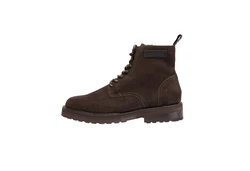 Strellson Herren Stiefel Epsom Pineham Dunkelbraun/Braun/Dunkelgrün