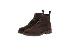 Strellson Herren Stiefel Epsom Pineham Dunkelbraun/Braun/Dunkelgrün