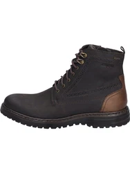 Josef Seibel Schnürstiefelette Braun/Dunkelbraun/Schwarz/Dunkelgrün