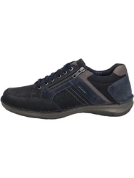Josef Seibel Sneaker New Anvers 87 Herren Schnürschuh Dunkelblau/Blau/Hellblau/Grau/Khaki