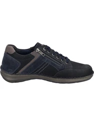 Josef Seibel Sneaker New Anvers 87 Herren Schnürschuh Dunkelblau/Blau/Hellblau/Grau/Khaki
