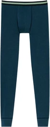 Lange Unterhose mit Kontrastbund