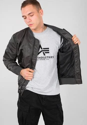 Alpha Industries Bomberjacke MA-1 TT Custom Dunkelgrau/Grau/Rot/Hellgrau/Dunkelgrün/Dunkelrot/Schwarz
