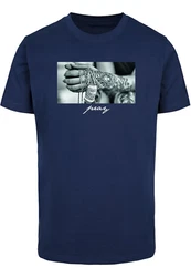 Mister Tee T-Shirt Pray 2.0 Tee Dunkelblau