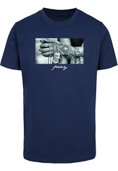 Mister Tee T-Shirt Pray 2.0 Tee Dunkelblau