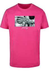 Mister Tee T-Shirt Pray 2.0 Tee Rosa