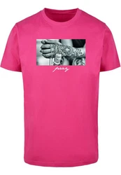 Mister Tee T-Shirt Pray 2.0 Tee Rosa