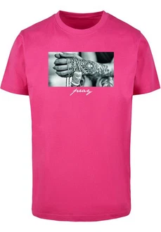 Mister Tee T-Shirt Pray 2.0 Tee Rosa