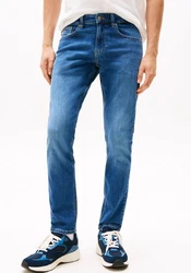 Tommy Jeans Slim-fit Jeans SCANTON SLIM mit Logoprägung Blau/Hellblau/Dunkelblau