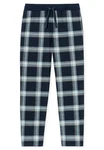 Schiesser Pyjamahose Mix & Relax Blau/Dunkelblau/Grau