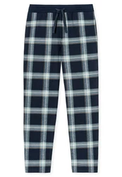 Schiesser Pyjamahose Mix & Relax Blau/Dunkelblau/Grau