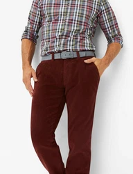 EUREX by BRAX Hose Style JIM Braun/Dunkelrot/Bordeaux