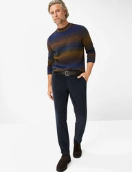 EUREX by BRAX Chinohose Style THILO Dunkelblau/Blau
