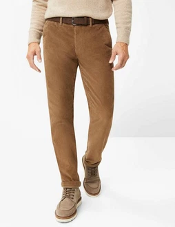 EUREX by BRAX Chinohose Style THILO Khaki/Braun/Beige
