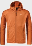 Schöffel Fleecejacke Hiking Fleece Hoody Style Cascata MNS Orange/Rot/Braun