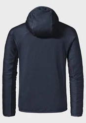 Schöffel Fleecejacke Hiking Fleece Hoody Style Cascata MNS Dunkelblau/Hellblau