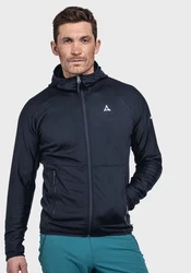 Schöffel Fleecejacke Hiking Fleece Hoody Style Cascata MNS Dunkelblau/Hellblau