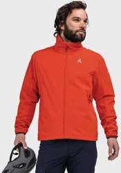 Schöffel Outdoorjacke Bike Ins Jacket Style Salza MNS Rot/Orange