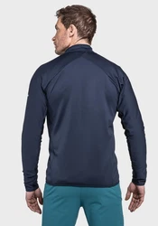 Schöffel Trekkingjacke Fleece Jk Style Cascata MNS Dunkelblau/Hellblau