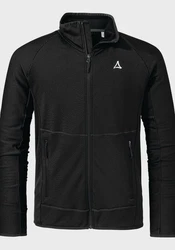 Schöffel Trekkingjacke Fleece Jk Style Cascata MNS Schwarz/Dunkelgrau/Blau