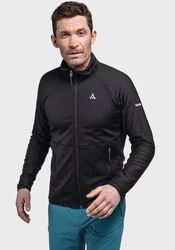Schöffel Trekkingjacke Fleece Jk Style Cascata MNS Schwarz/Dunkelgrau/Blau