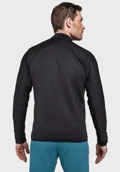 Schöffel Trekkingjacke Fleece Jk Style Cascata MNS Schwarz/Dunkelgrau/Blau