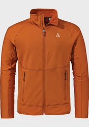 Schöffel Trekkingjacke Fleece Jk Style Cascata MNS Orange/Braun