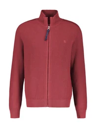 Strickjacke Leichte Strickjacke fr Herren mit schmaler Rippstruktur