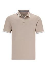 Poloshirt Pique (1-tlg) Poloshirt - Baumwolle - Atmungsaktiv - Strickbndchen am Armabschluss