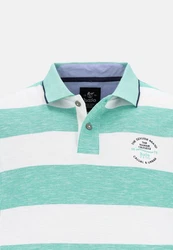 Hajo Poloshirt 2er Pack Riviera (Spar-Set, 2-tlg) Türkis/Grün/Blau/Hellgrün