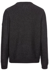camel active Pullover Dunkelgrau/Grau/Rot/Schwarz