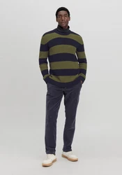 Hessnatur Strickpullover Dunkelgrün