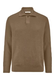 Strickpullover aus reiner Bio-Baumwolle mit Schurwolle (1-tlg)