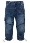 TIMEZONE Jeansshorts Shorts 3/4 Denim Pants loose Fit Mid Waist (7312) Blau (7312)
