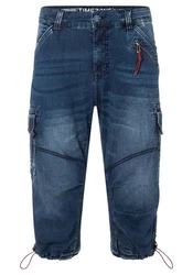 TIMEZONE Jeansshorts Shorts 3/4 Denim Pants loose Fit Mid Waist (7312) Blau (7312)