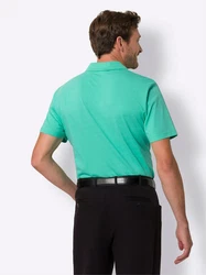 Sieh an! T-Shirt Poloshirt Türkis/Grün/Blau