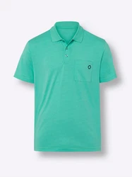 Sieh an! T-Shirt Poloshirt Türkis/Grün/Blau