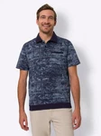 Sieh an! T-Shirt Poloshirt Blau/Lila/Dunkelblau/Hellblau
