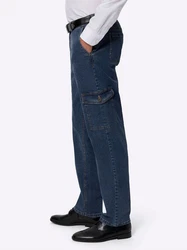 Sieh an! Bequeme Jeans Blau/Dunkelblau/Hellblau