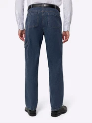 Sieh an! Bequeme Jeans Blau/Dunkelblau/Hellblau