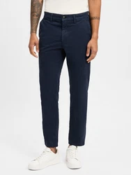 BOSS Chinohose CHINO_TAPERED Dunkelblau/Blau