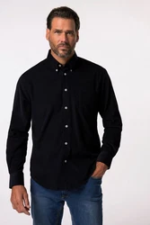 JP1880 Businesshemd Cordhemd Langarm Buttondown-Kragen 
