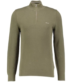Gant Troyer COTTON PIQUE HALF ZIP