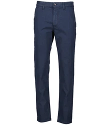 BOSS Anzughose Chinohose Style CHINO_TAPERED Dunkelblau/Blau/Hellblau