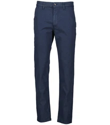 BOSS Anzughose Chinohose Style CHINO_TAPERED Dunkelblau/Blau/Hellblau