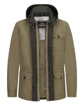 Milestone Fieldjacket MSHouston Dunkelgrün/Khaki