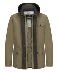 Milestone Fieldjacket MSHouston Dunkelgrün/Khaki