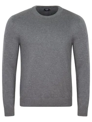JOOP! Strickpullover PABLOS Dunkelgrau/Grau/Hellgrau