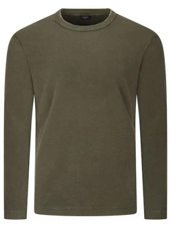 JOOP! Langarmshirt Darian Dunkelgrün/Khaki